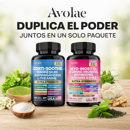 Combo de Cortisol y Myo-Inositol