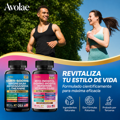 Combo de Cortisol y Myo-Inositol