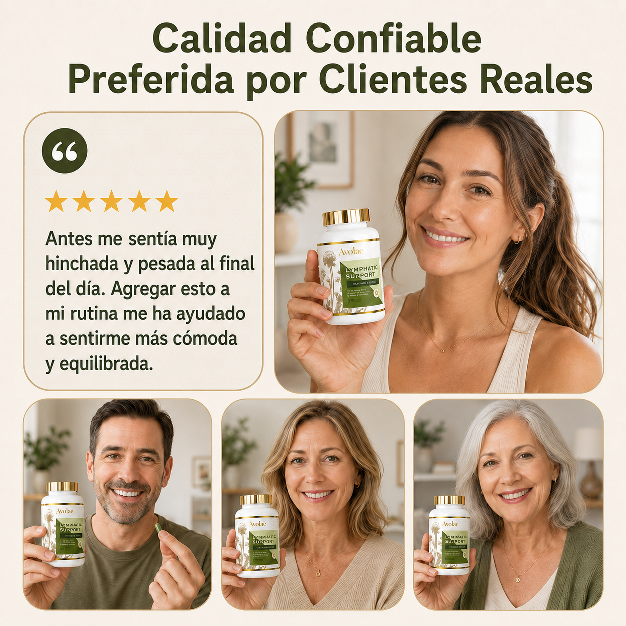 Cápsulas para el Drenaje Linfático