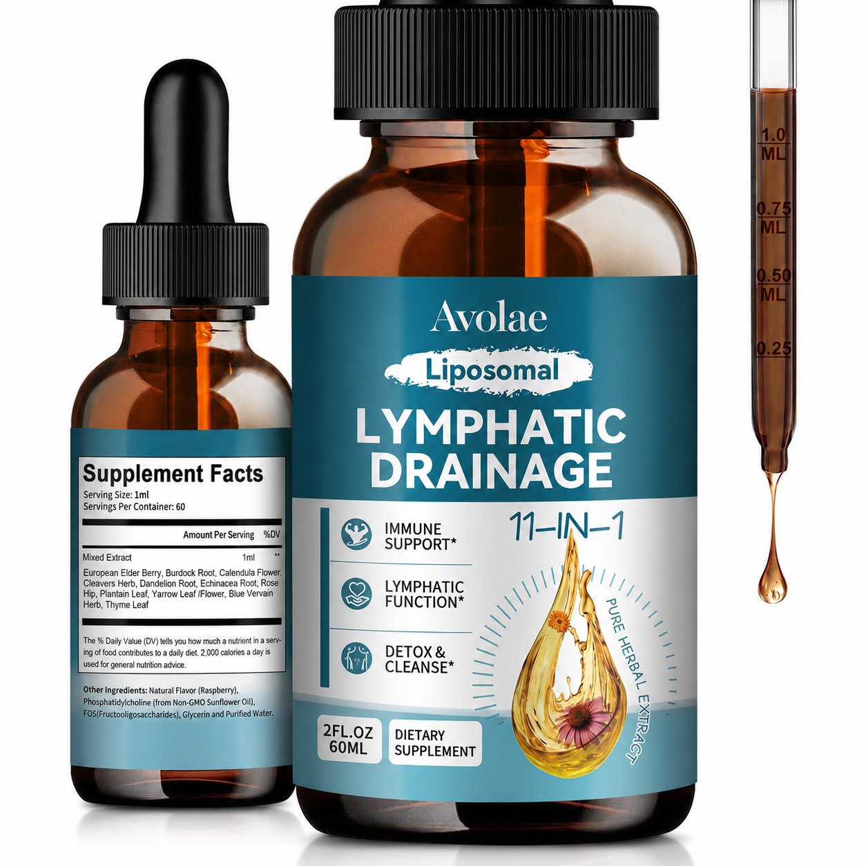Liposomal Lymphatic Drainage Drops