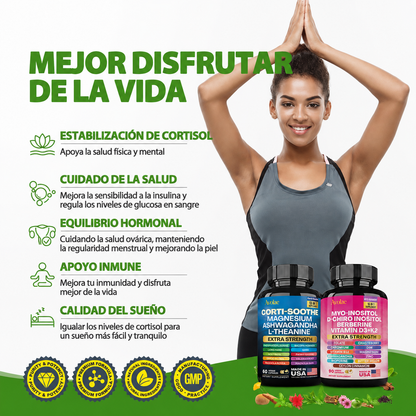 Combo de Cortisol y Myo-Inositol