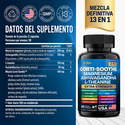 Combo de Cortisol y Myo-Inositol